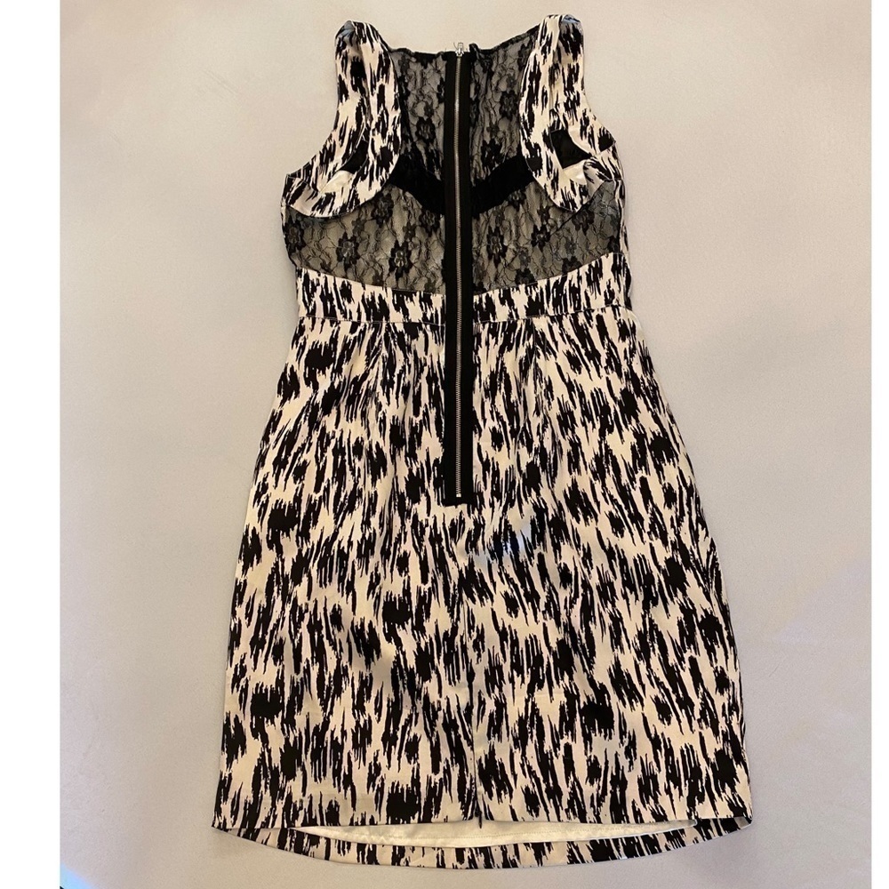 Walter By Walter Baker Abstract Mini Dress, Small - image 3